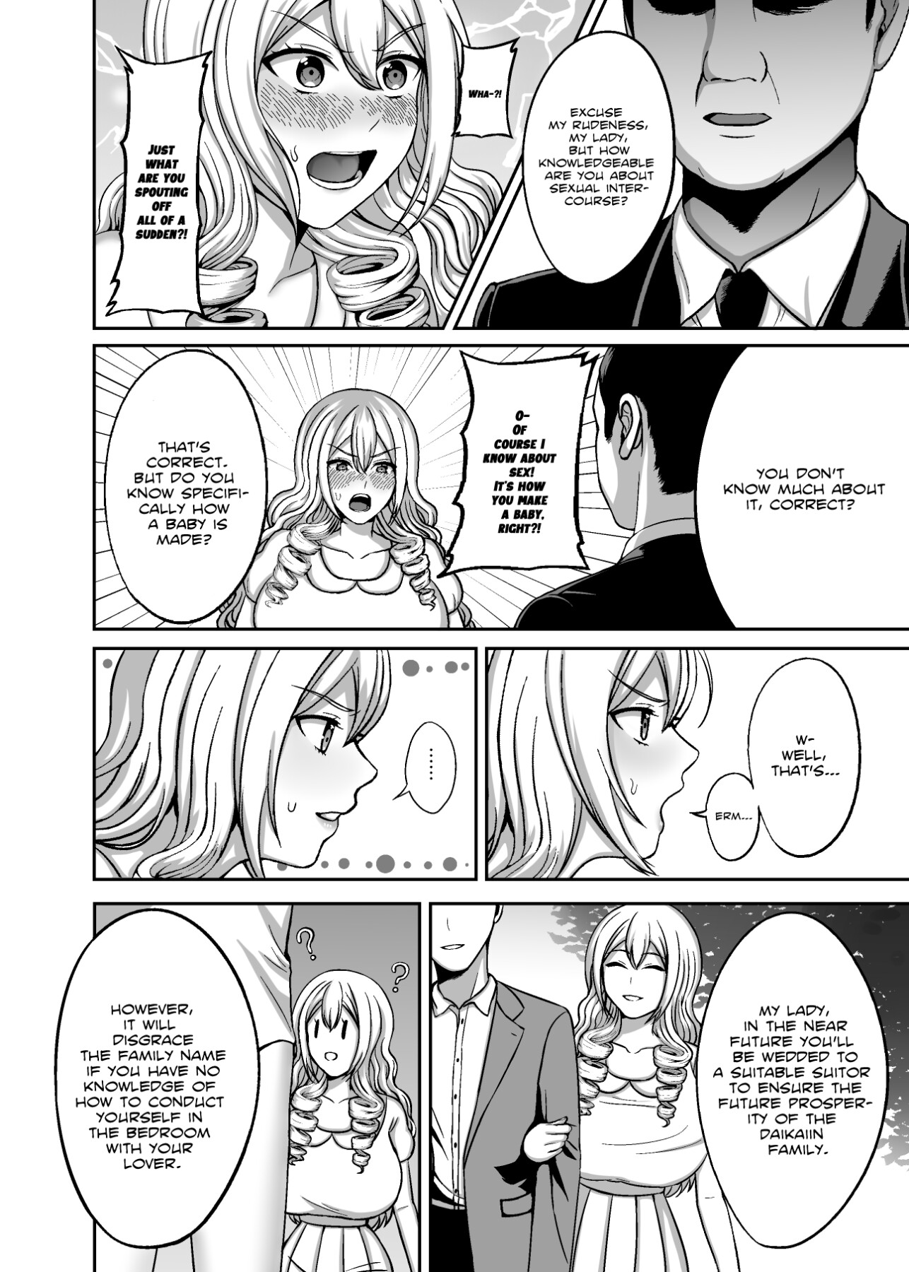 Hentai Manga Comic-A First Class Lady's Bedroom Techniques Must Be First Class As Well!-Read-3